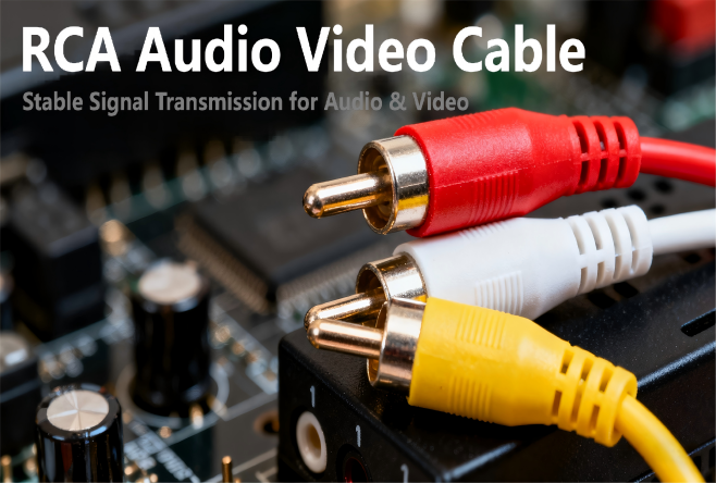 RCA Audio Video Cable Applications for Reliable Signal Transmission